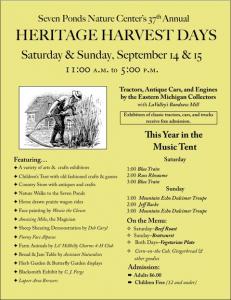 Heritage Harvest Festival 9-14 9-15 2013